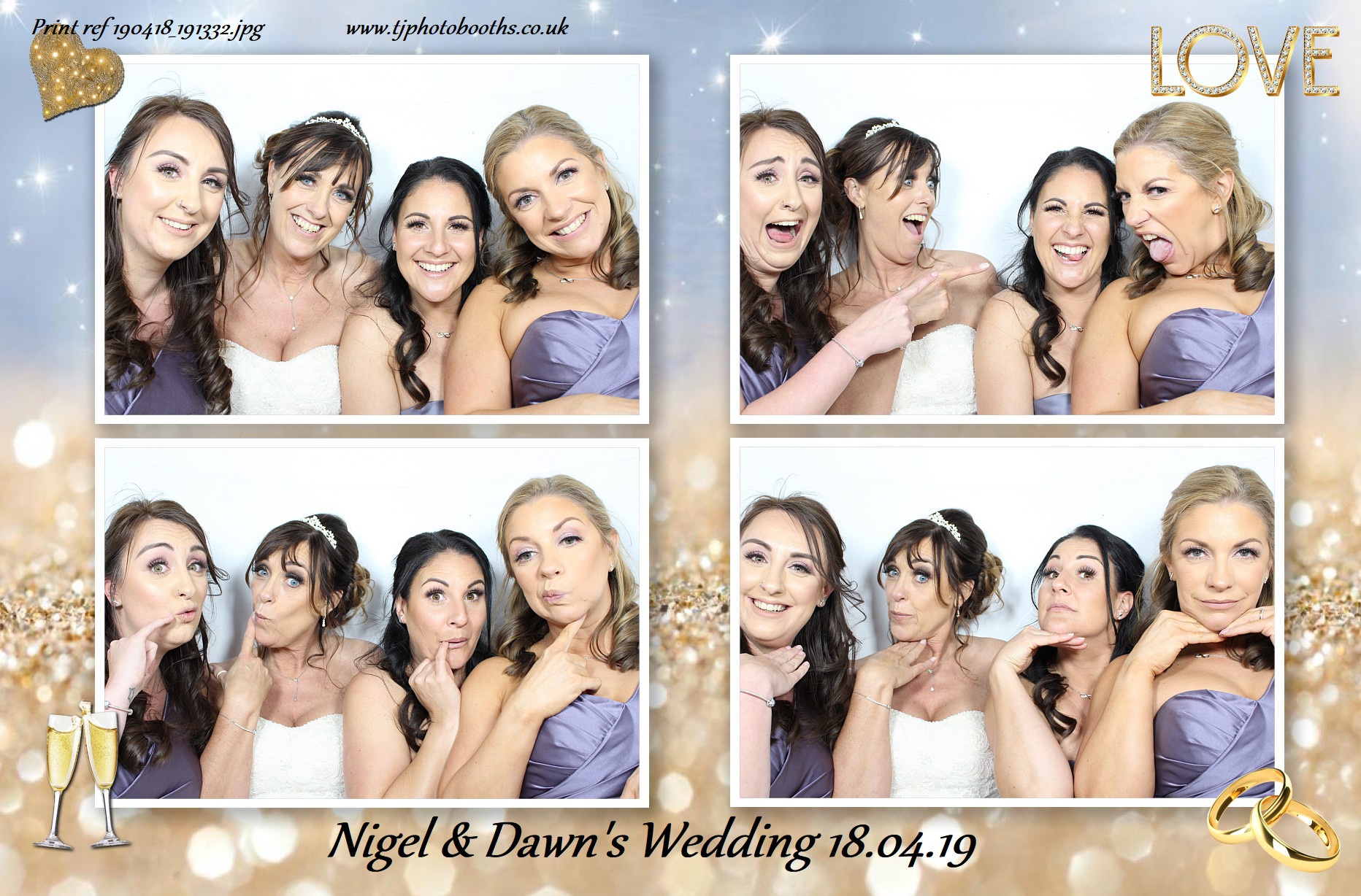 Nigel & Dawn's Wedding | View more photos from the event at gallery.tjphotobooths.co.uk/u/TJPhotobooths/Nigel-Dawns-Wedding